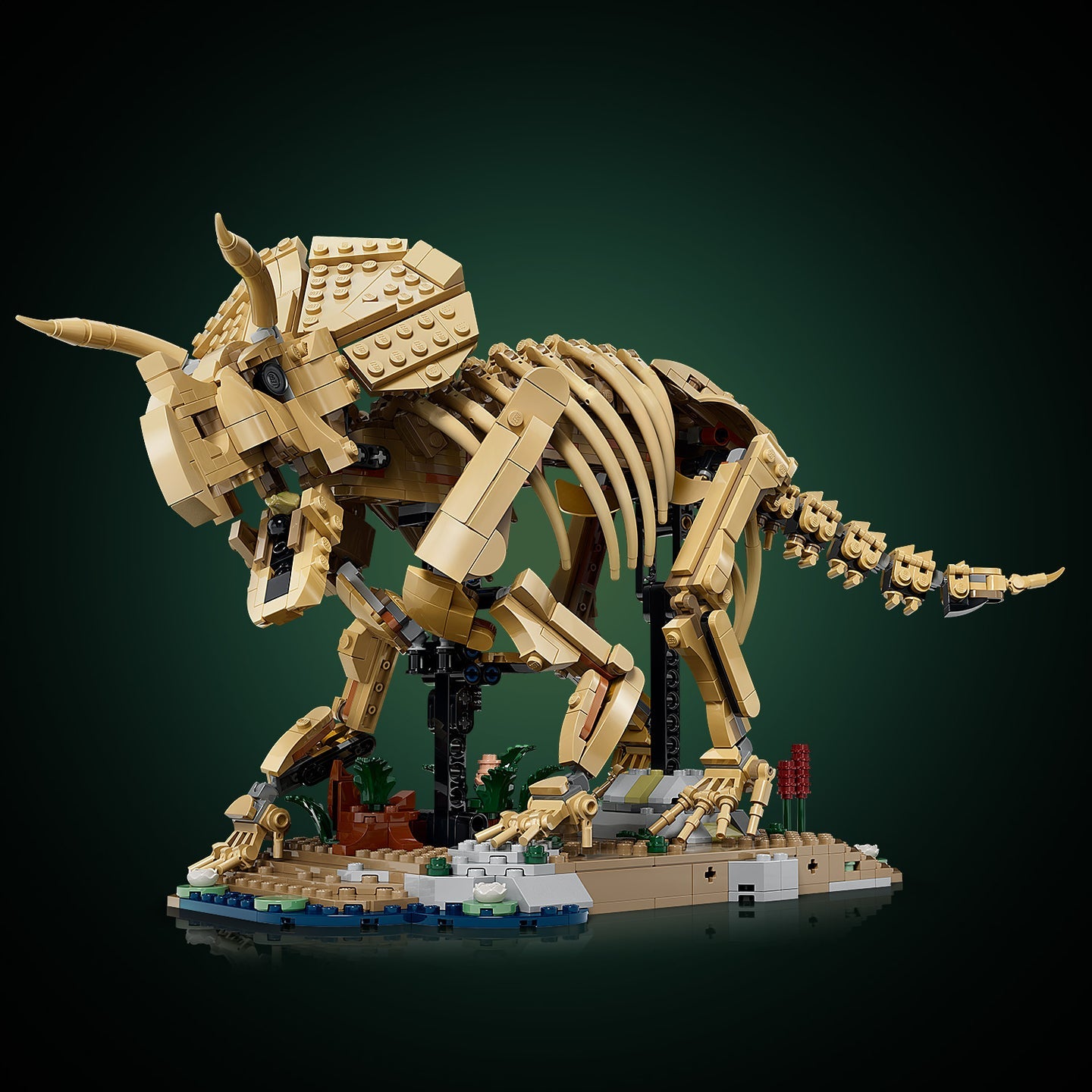 LEGO 77985 JURASSIC DINO FOSSIL TRICER