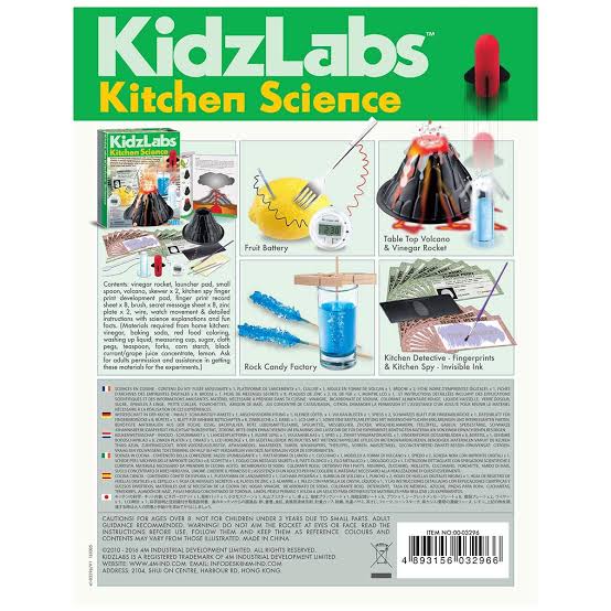 KIDZ LABS KITCHEN SCIENCE