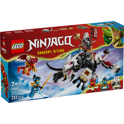 LEGO 71863 NINJAGO ZILVAR & GRIMTAK