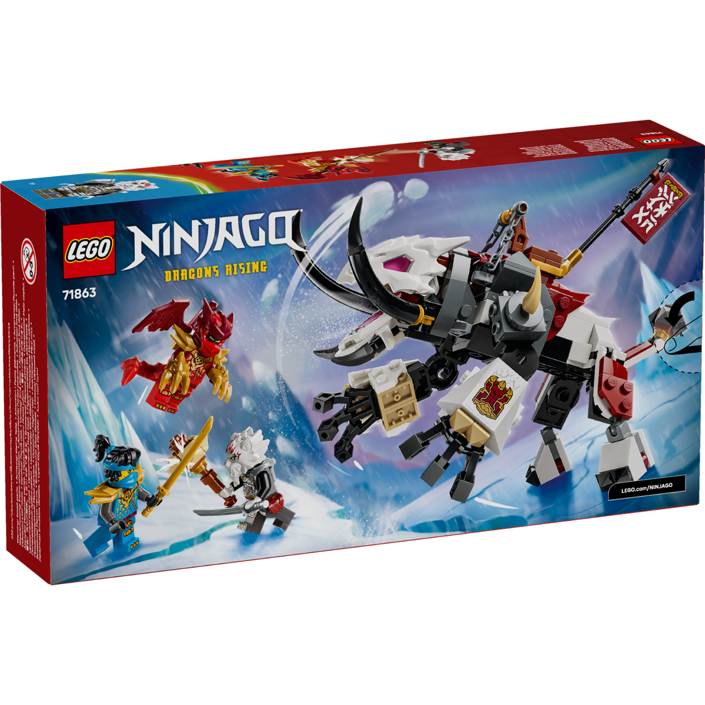 LEGO 71863 NINJAGO ZILVAR & GRIMTAK