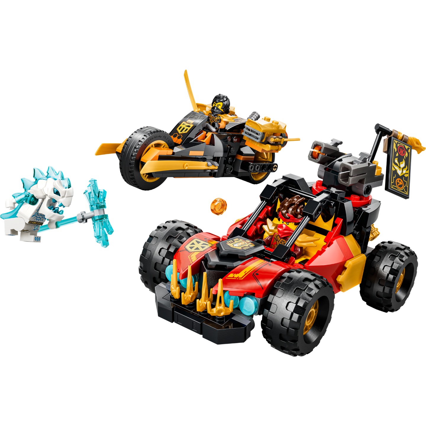 LEGO 71864 NINJAGO KAI & COLE COMBINER
