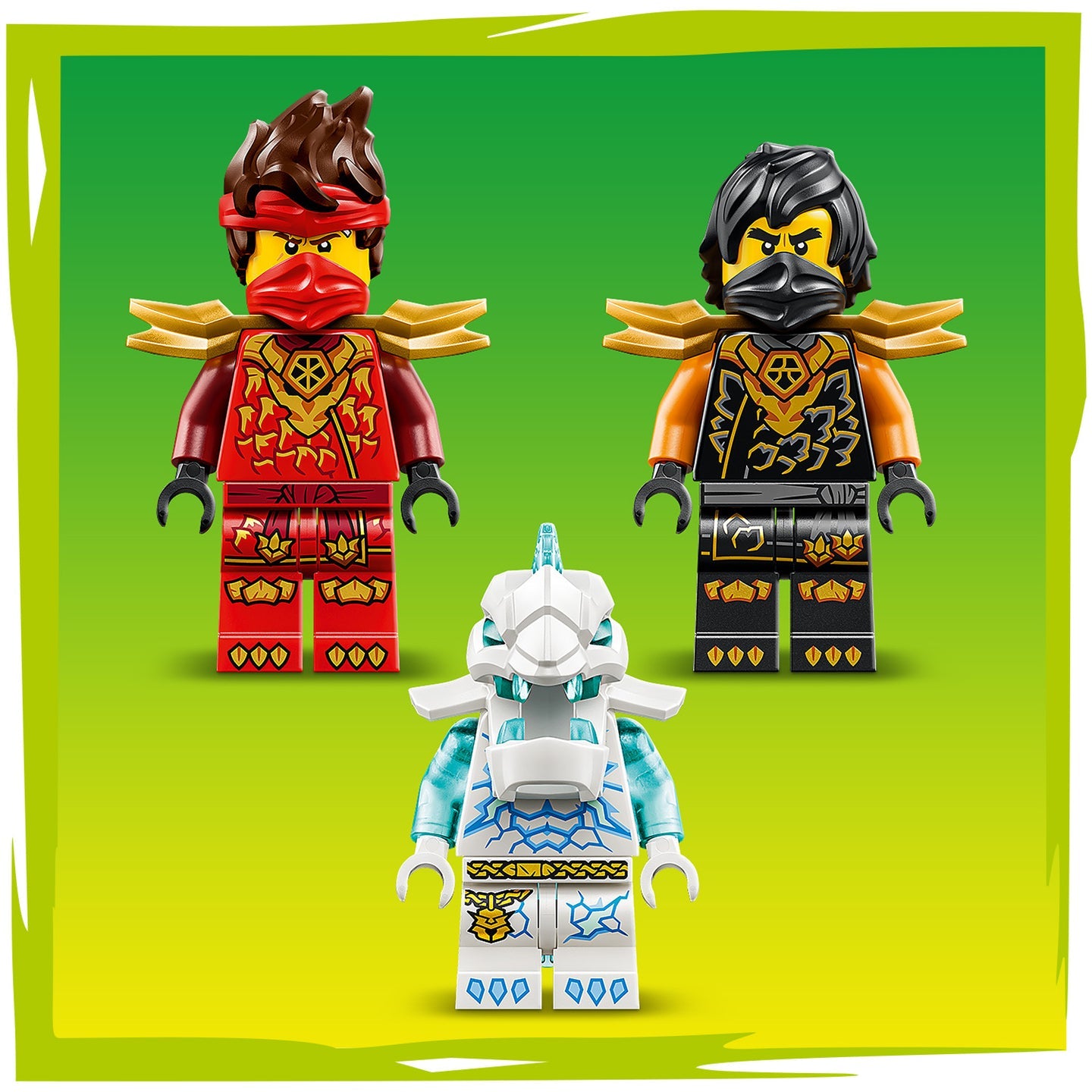 LEGO 71864 NINJAGO KAI & COLE COMBINER