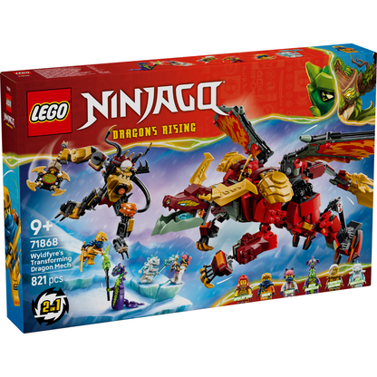 LEGO 71868 NINJAGO WYLDFYRE TRANS DRAGON