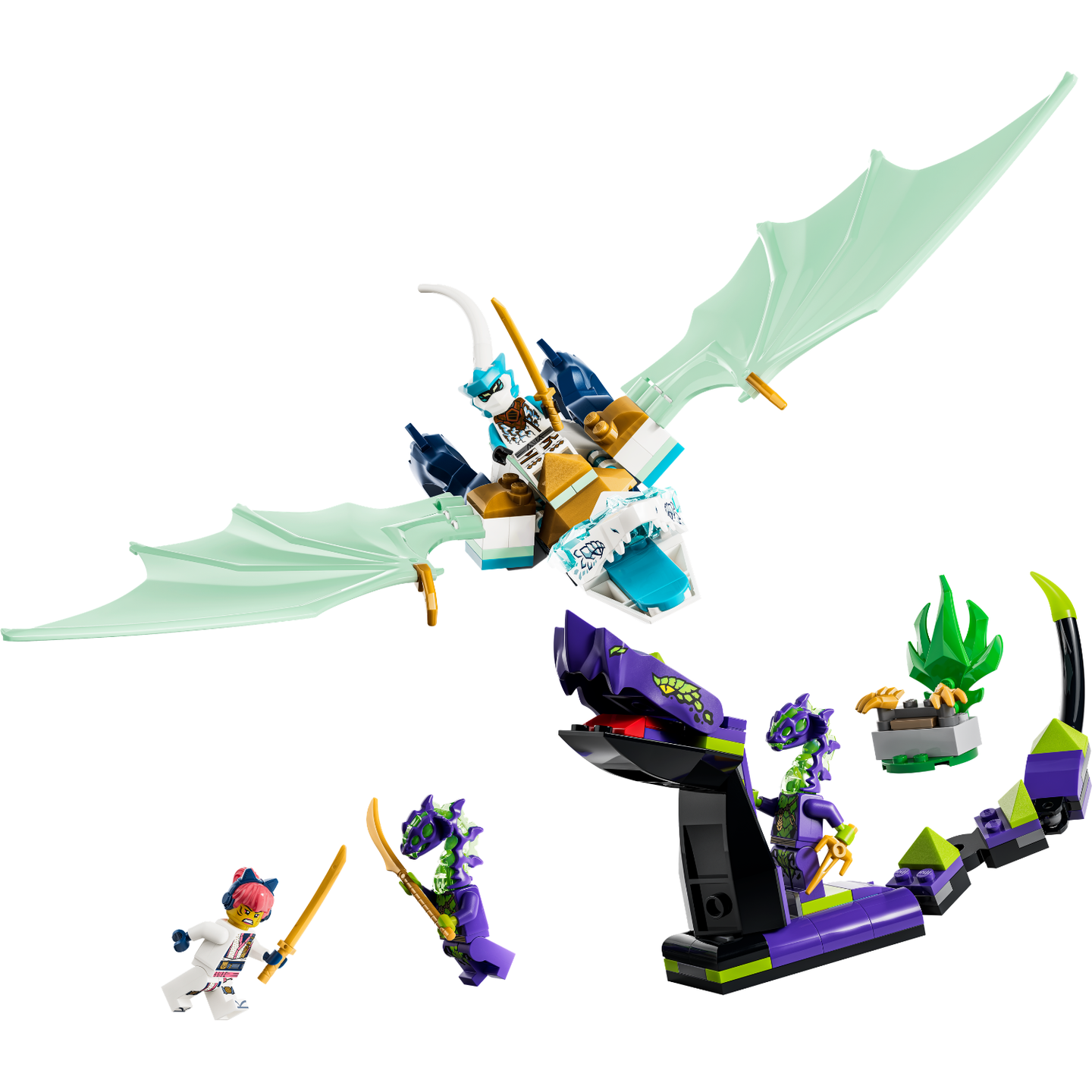 LEGO 71865 NINJAGO ZANE ICE DRAGON