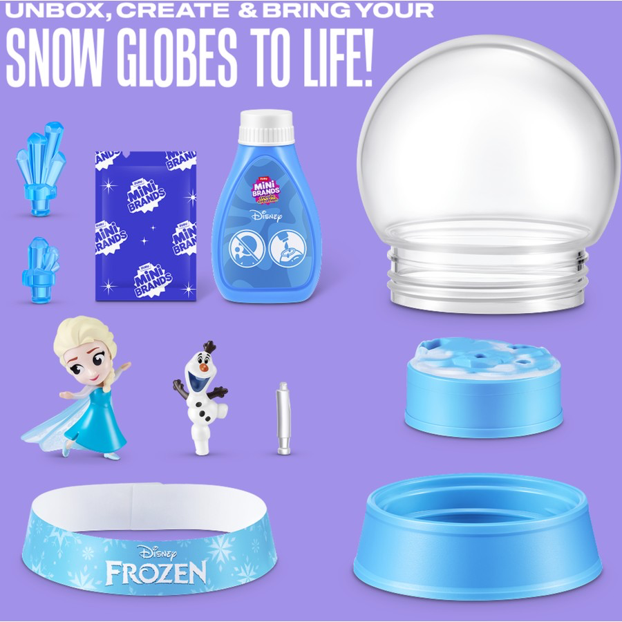 MINI BRANDS CREATE DISNEY SNOW GLOBES S1
