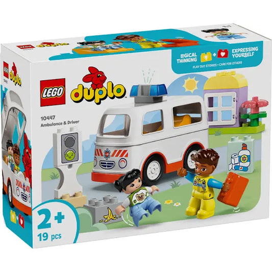 LEGO 10447 DUPLO AMBULANCE & DRIVER