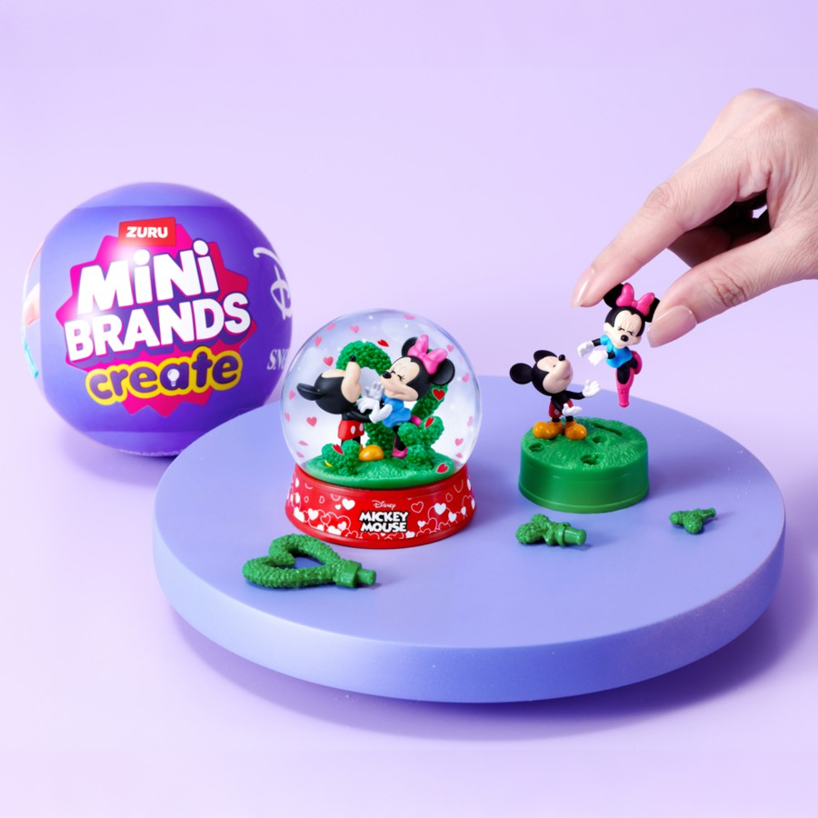 MINI BRANDS CREATE DISNEY SNOW GLOBES S1