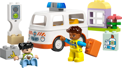 LEGO 10447 DUPLO AMBULANCE & DRIVER