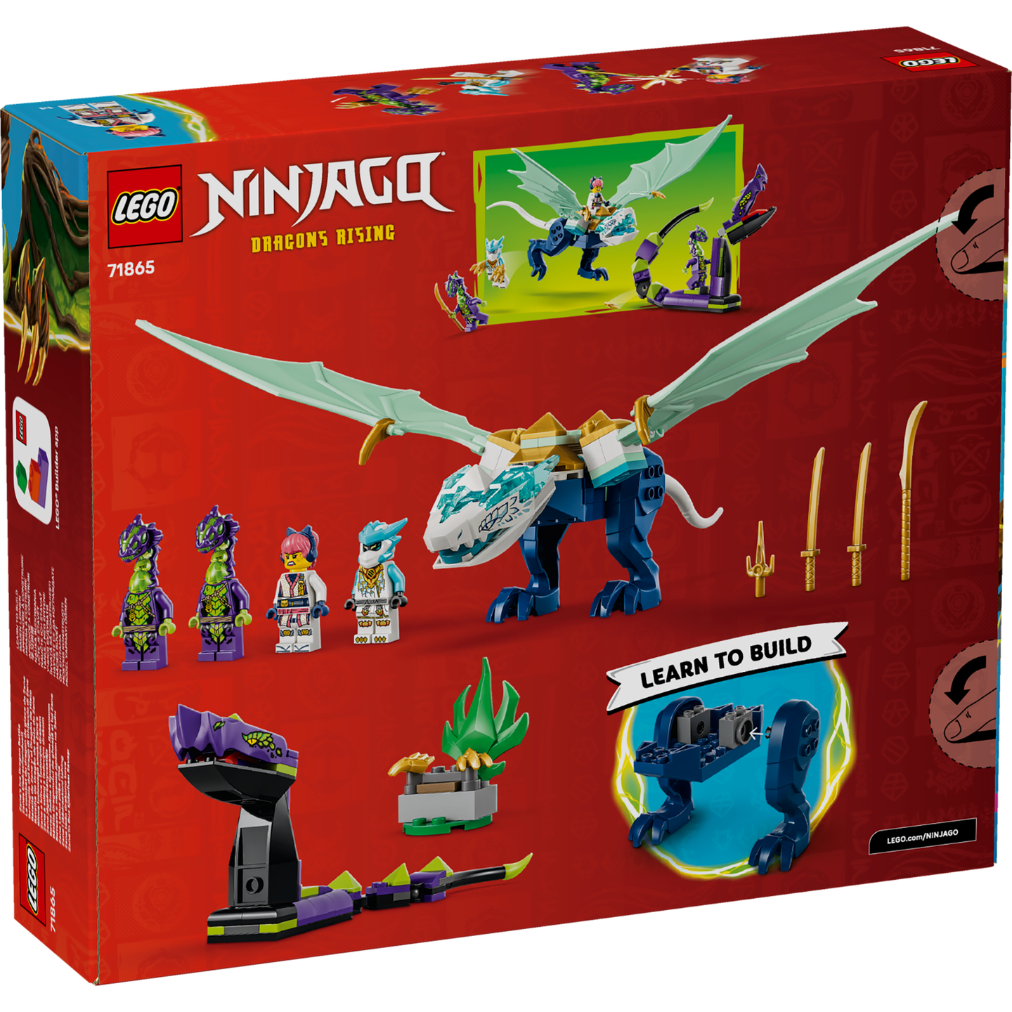 LEGO 71865 NINJAGO ZANE ICE DRAGON