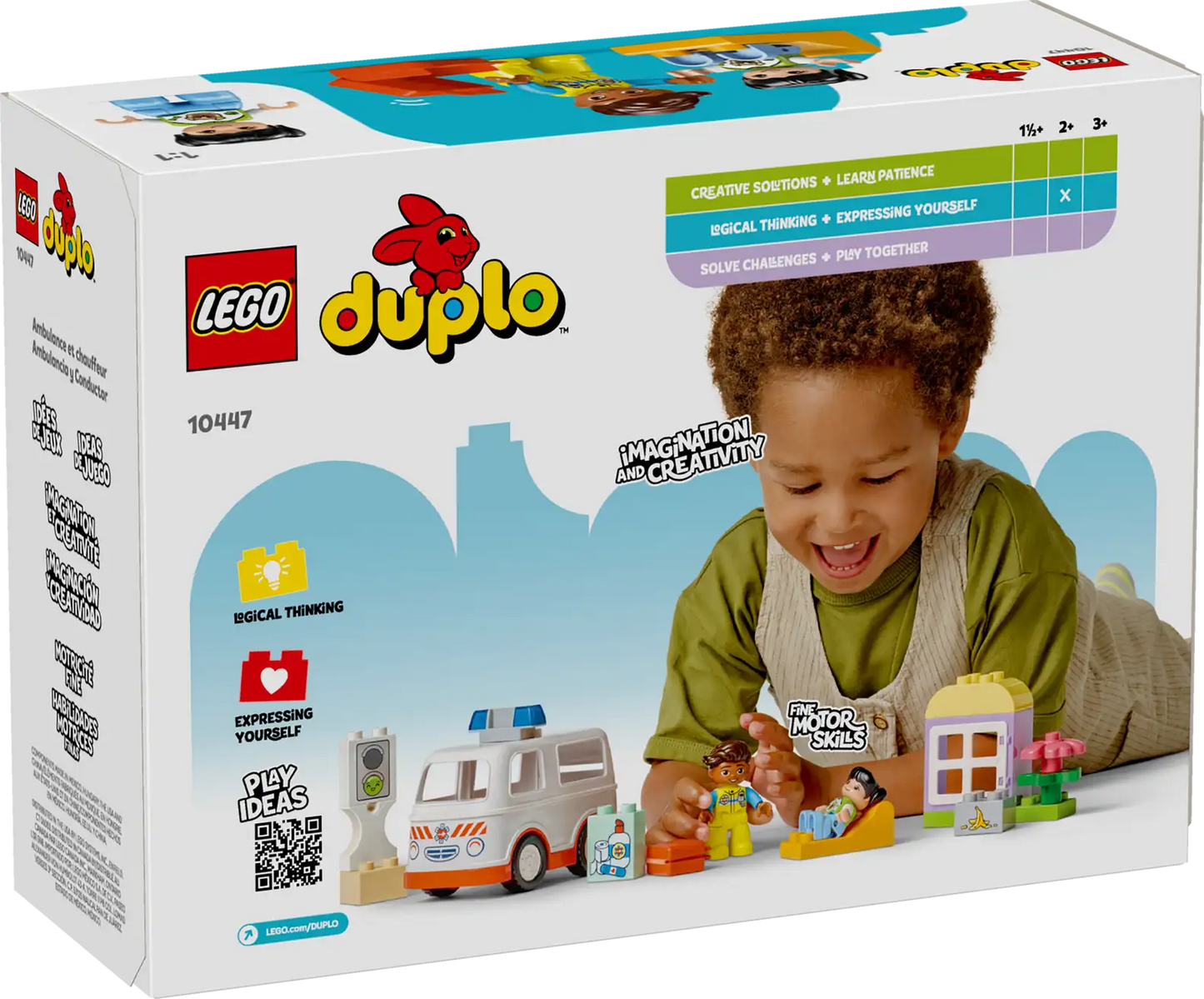 LEGO 10447 DUPLO AMBULANCE & DRIVER