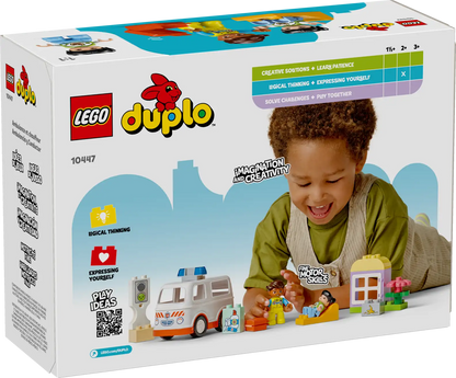 LEGO 10447 DUPLO AMBULANCE & DRIVER