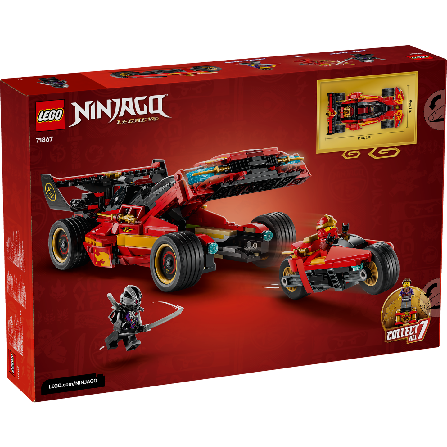 LEGO 71867 NINJAGO X-NINJA 15TH ANNIV