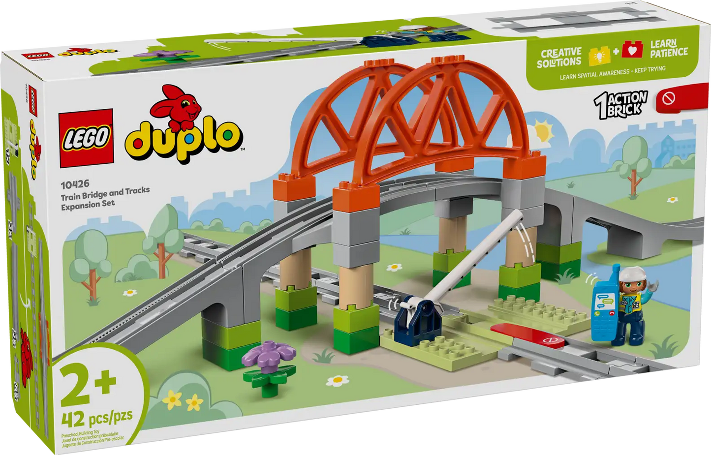 LEGO 10426 DUPLO TRAIN BRIDGE AND TRACKS