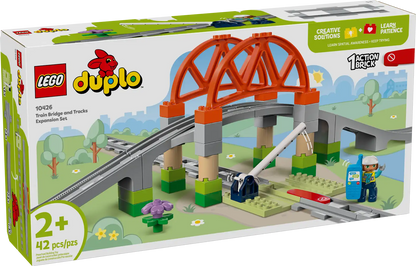 Lego 10426 Duplo Train Bridge And Tracks