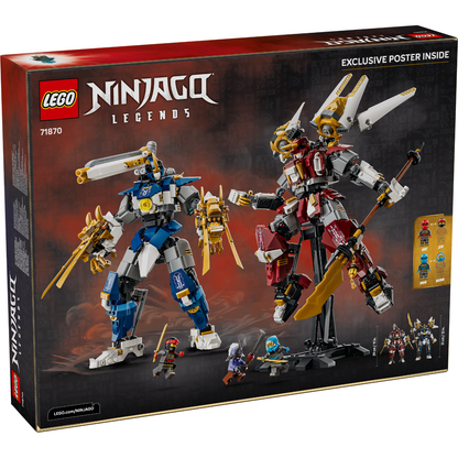 LEGO 71870 NINJAGO TWIN TITAN MECHS