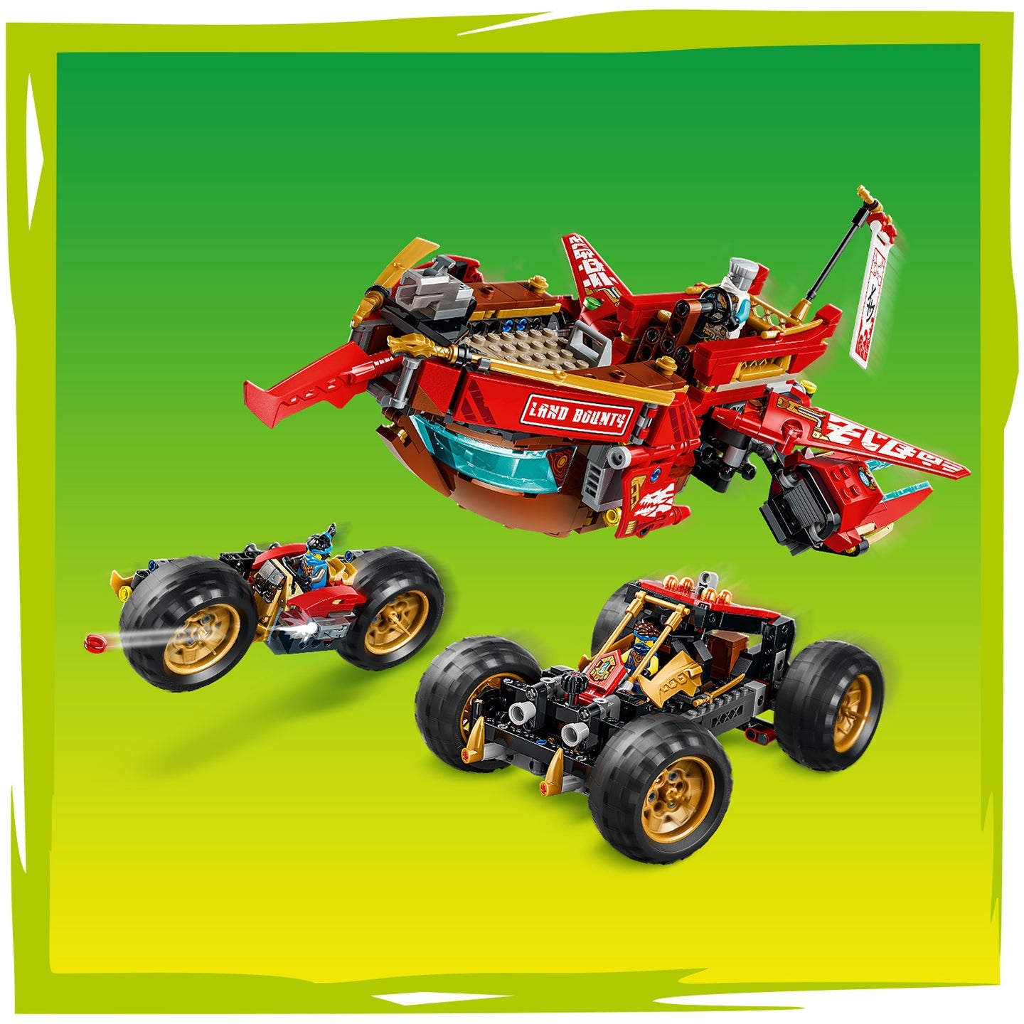 LEGO 71869 NINJAGO LAND BOUNTY