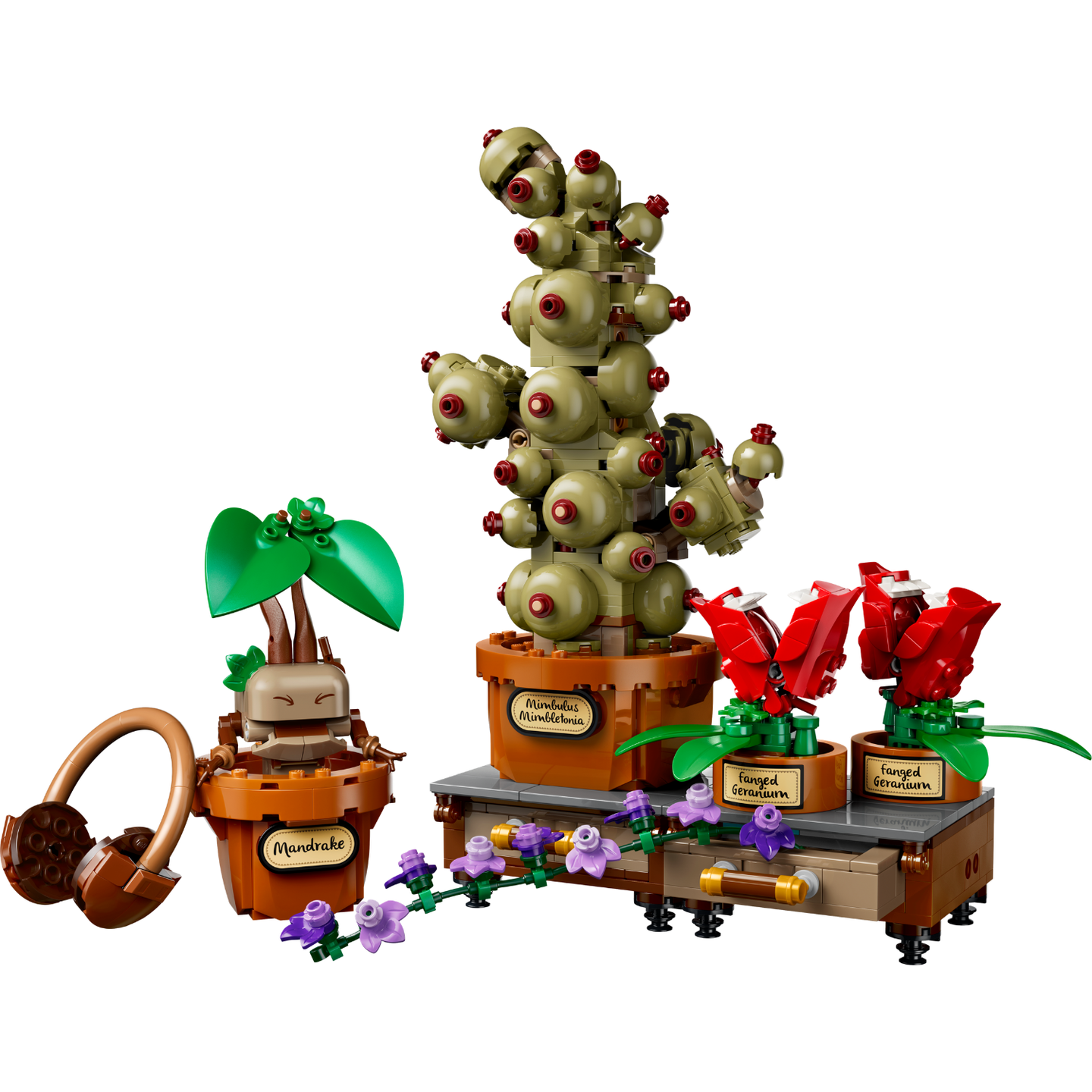 LEGO 76474 HP HOGWARTS HERBOLOGY PLANTS