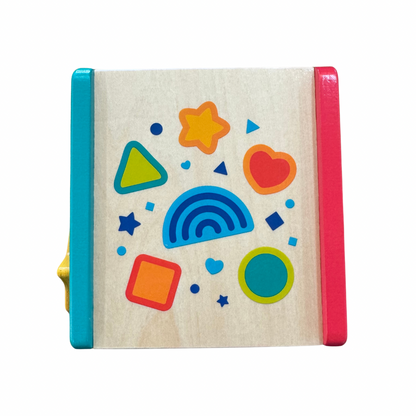 F/P WOODEN ACTIVITY CUBE