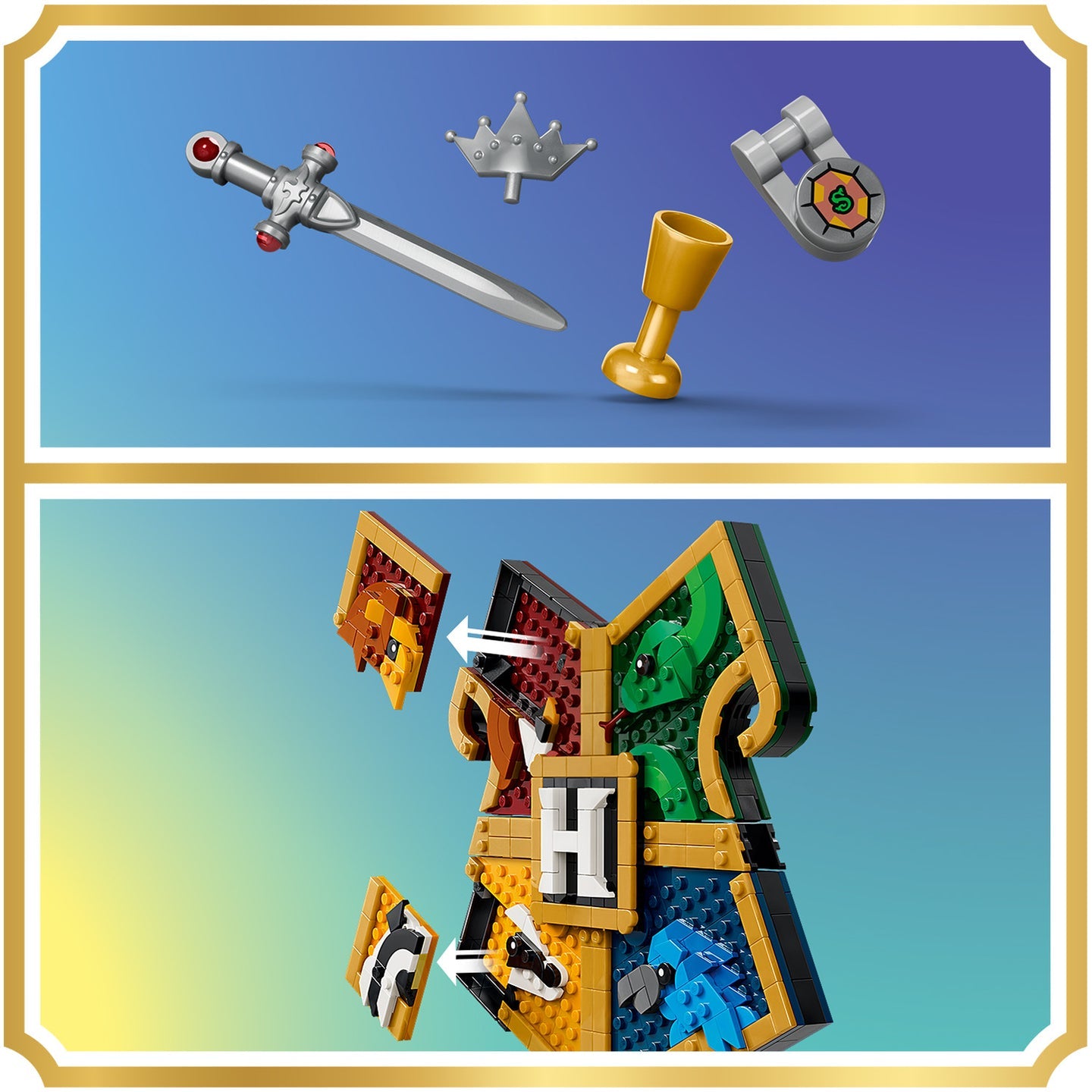 LEGO 76462 HP HOGWARTS HOUSE CREST