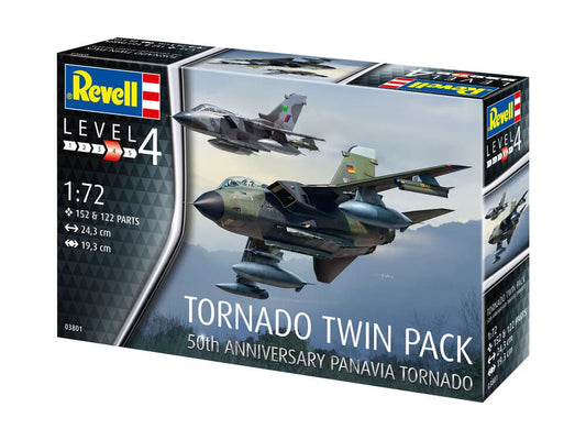 REVELL 1:72 TORNADO TWIN PACK 50TH ANNIV