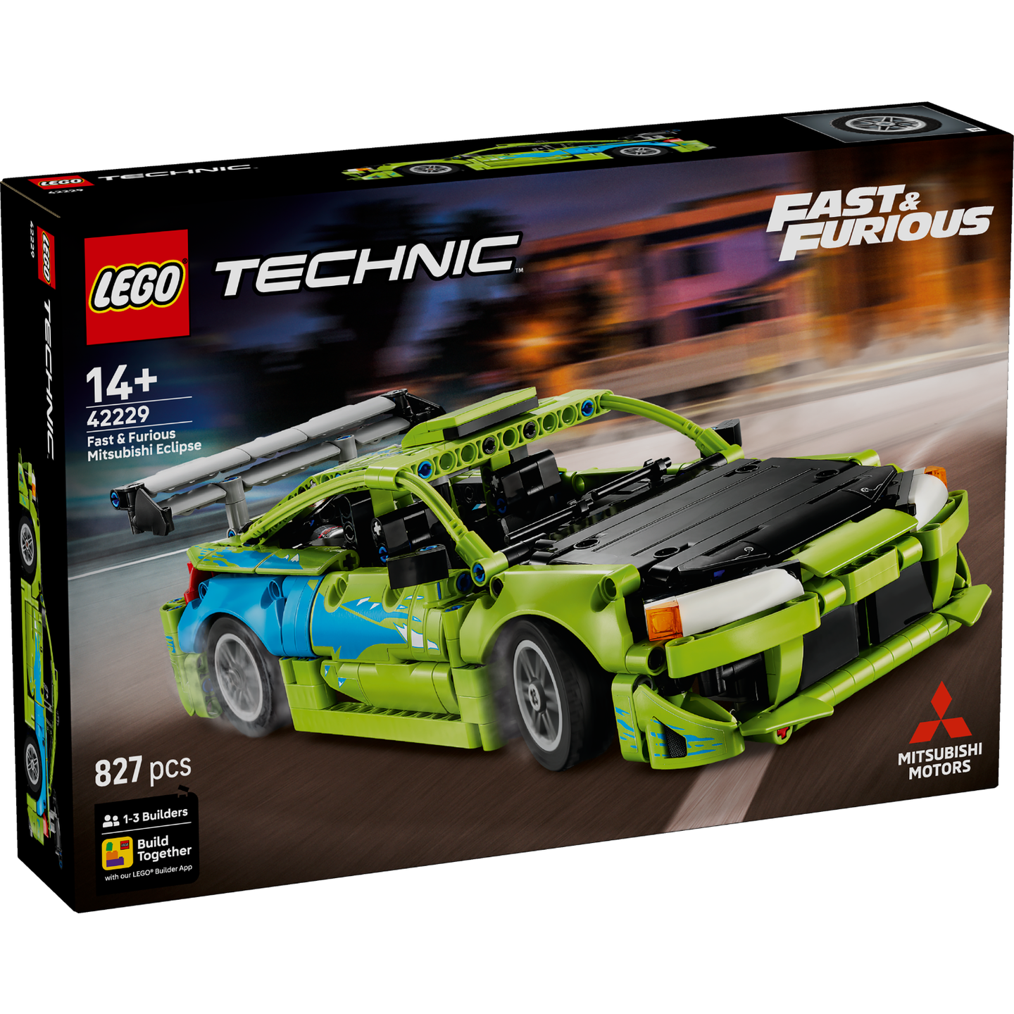 LEGO 42229 TECHNIC F&F MITS ECLIPSE CAR