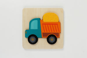 PUZZLE CHUNKY DUMP TRUCK