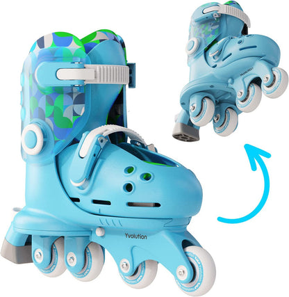 Yvolution Twista Skates Sml Blue