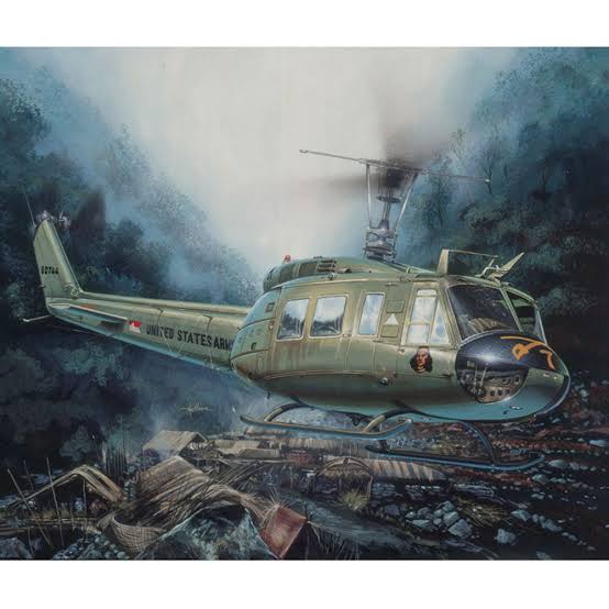 ITALERI 1/48 UH-1D IROQUOIS (AUS DECALS)