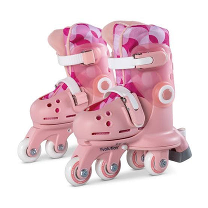 Yvolution Twista Skates Sml Pink