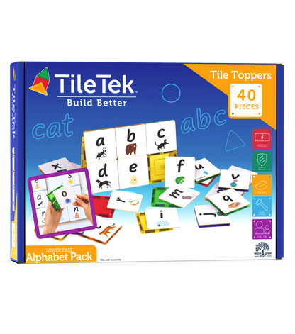TILETEK 40 PC TILE TOPPER ALPHA LOWER PK
