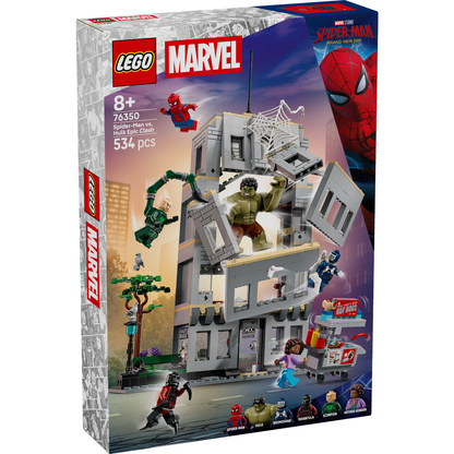 LEGO 76350 MARVEL SPIDERMAN VS HULK CLAS