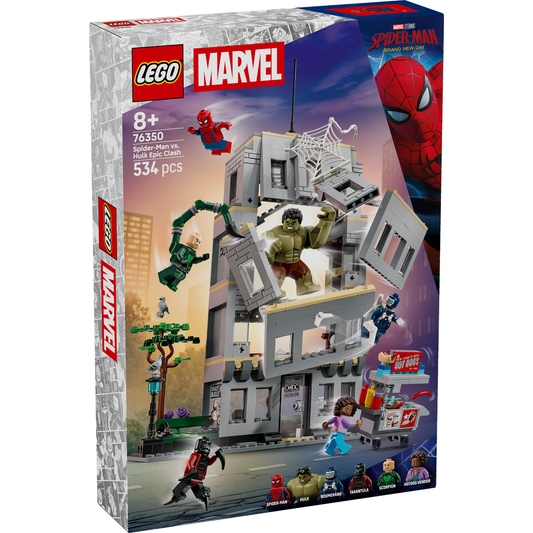 LEGO 76350 MARVEL SPIDERMAN VS HULK CLAS