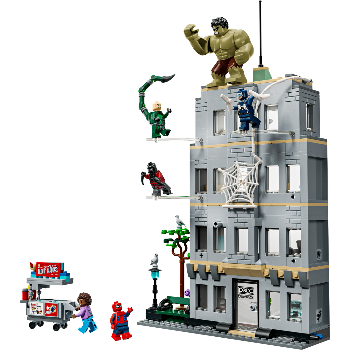 LEGO 76350 MARVEL SPIDERMAN VS HULK CLAS