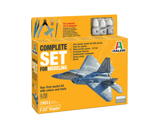 ITALERI 1:72 MODEL SET F-22 RAPTOR