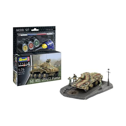 REVELL 1:76 MODEL SET SD.KFZ.234/2 PUMA