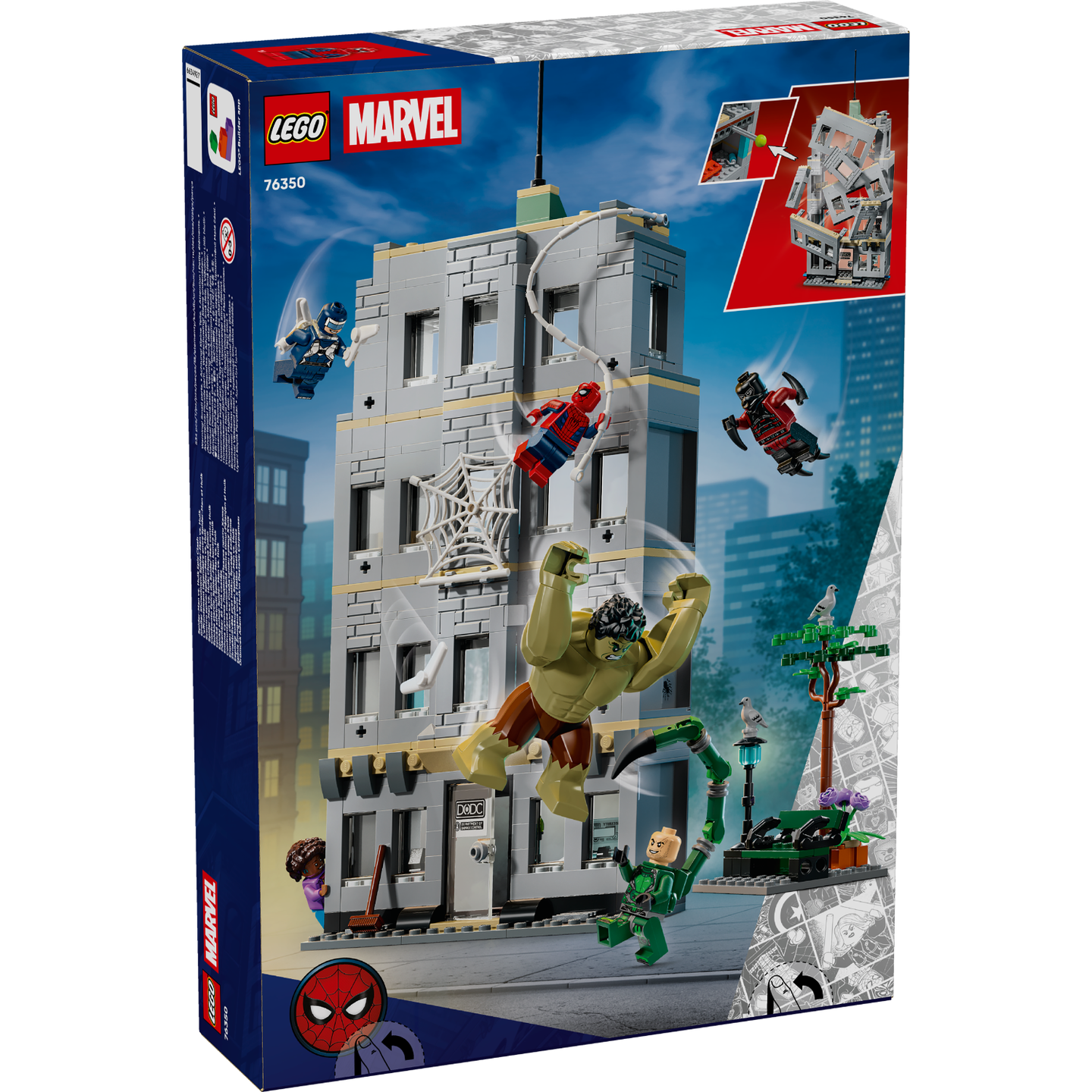 LEGO 76350 MARVEL SPIDERMAN VS HULK CLAS
