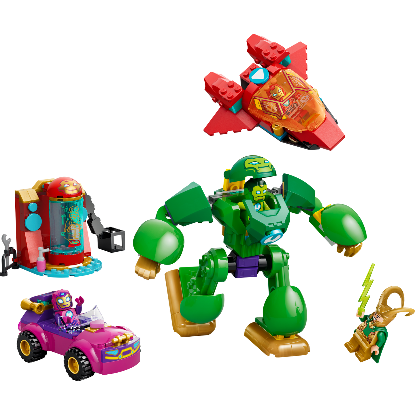 LEGO 11211 MARVEL LOKI VRS TEAM IRON MAN