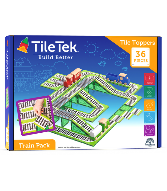 TILETEK 36 PC TILE TOPPER TRAIN PACK