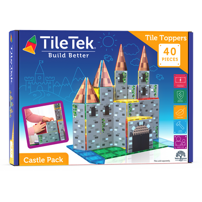 TILETEK 40 PC TILE TOPPER CASTLE PACK