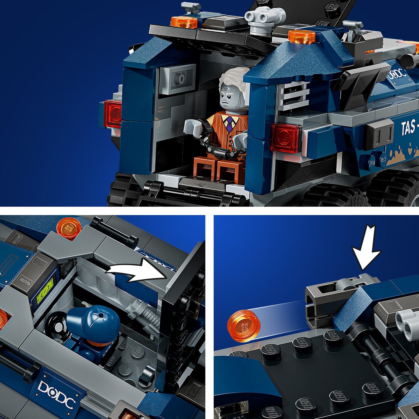 LEGO 76349 MARVEL SPIDERMAN PRISON TRANS