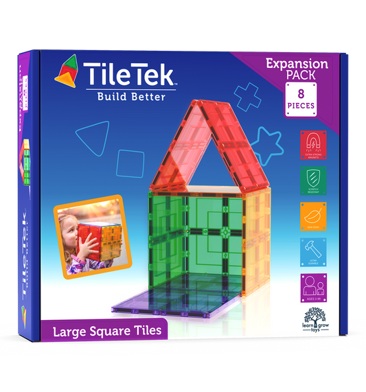 TILETEK 8 PC LARGE SQUARE TILES SET