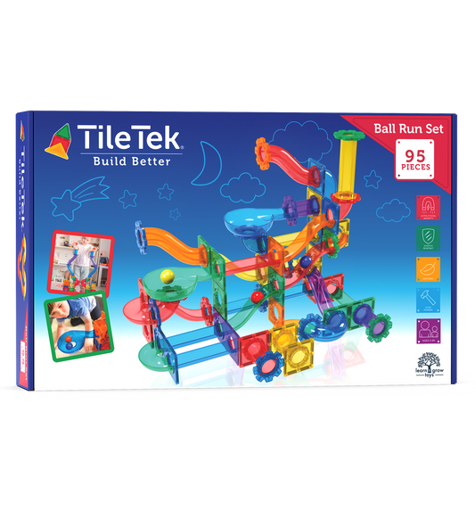 TILETEK 95 PC BALL RUN SET