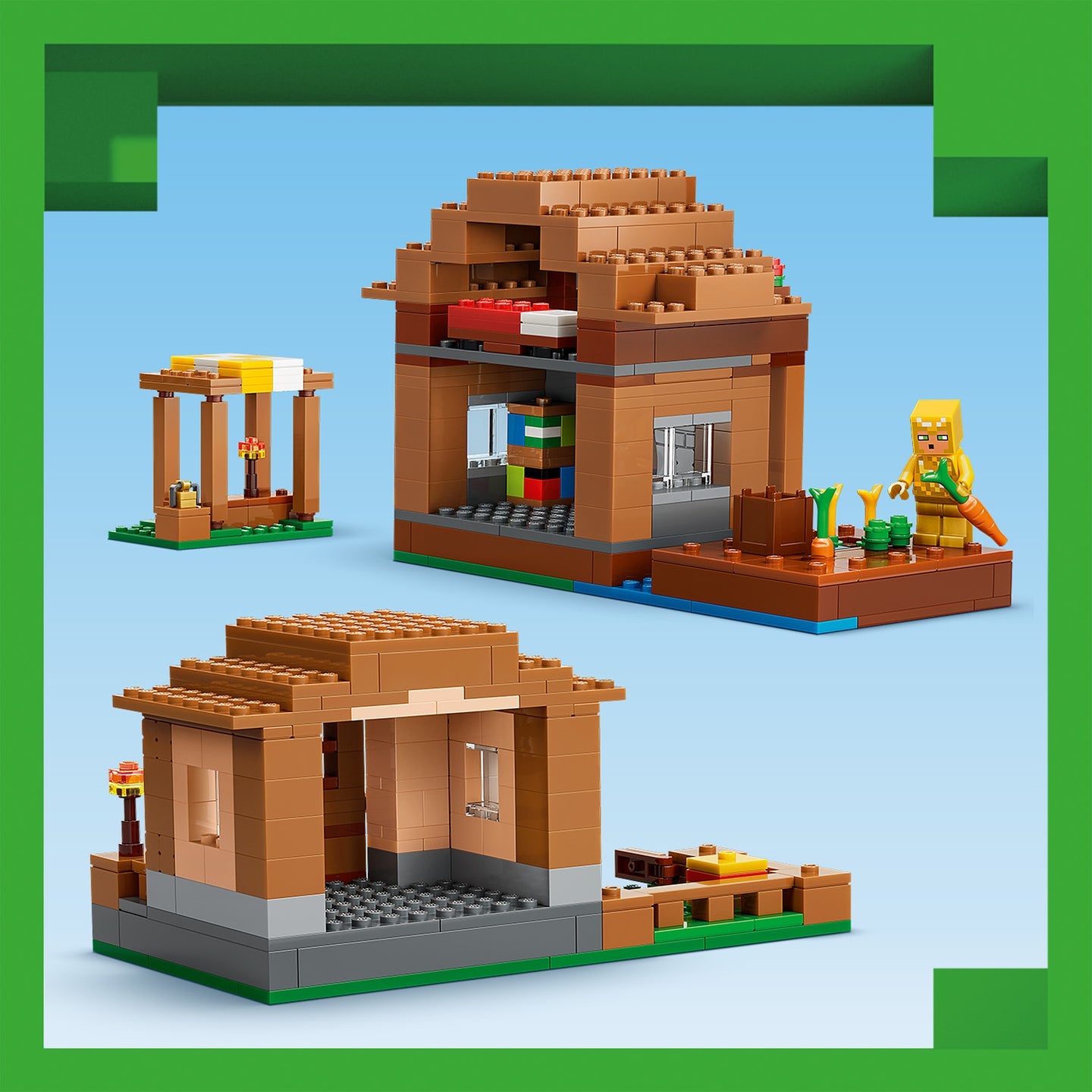 LEGO 21596 MINECRAFT EVOKER VILLAGE ATTK