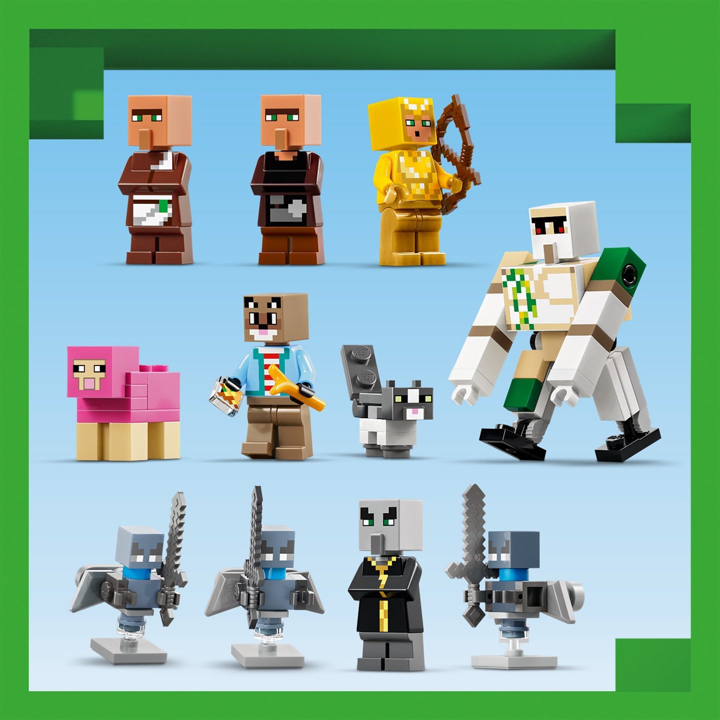 LEGO 21596 MINECRAFT EVOKER VILLAGE ATTK