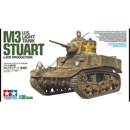 TAMIYA 1:35 M3 STUART LATE PRODUCTION