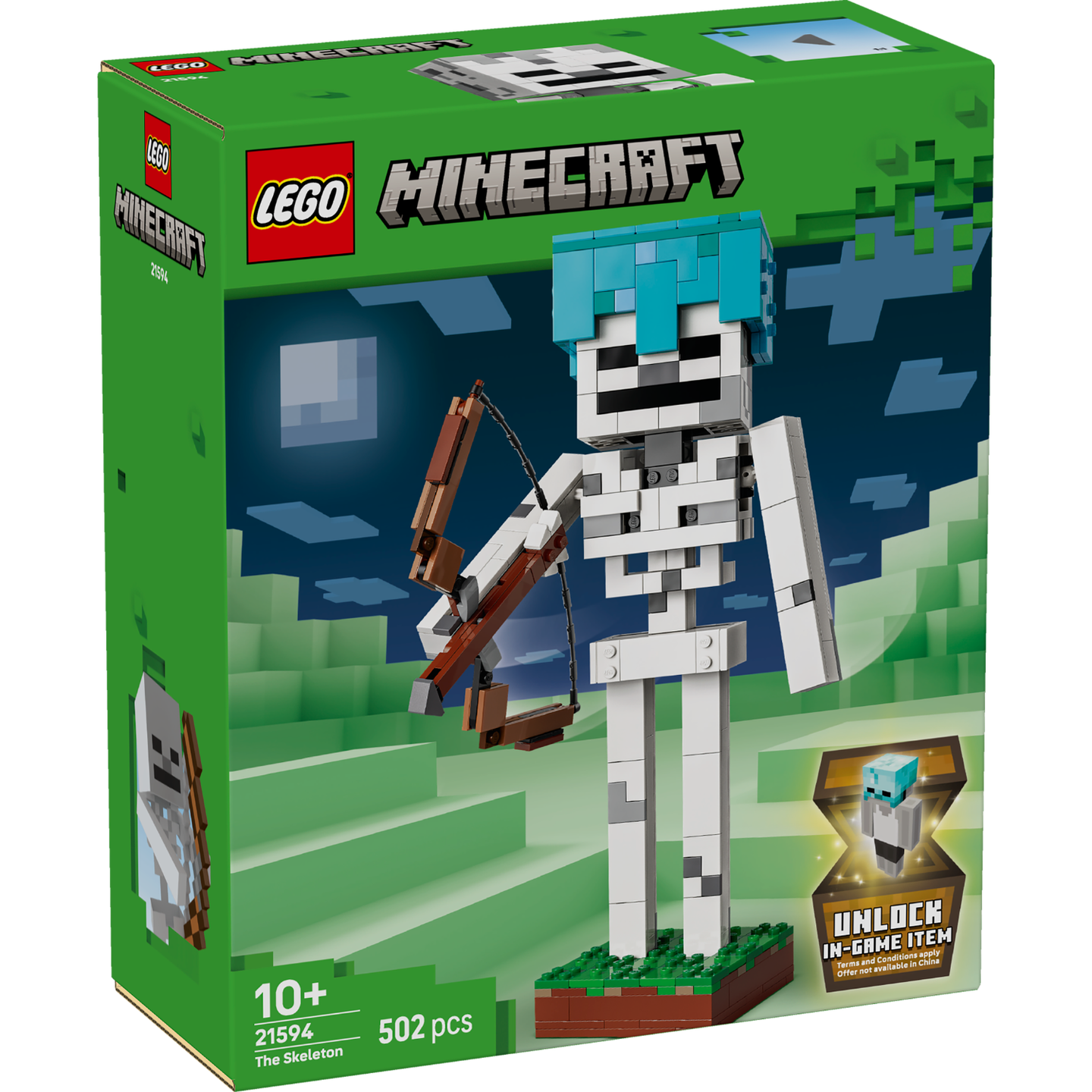 LEGO 21594 MINECRAFT THE SKELETON