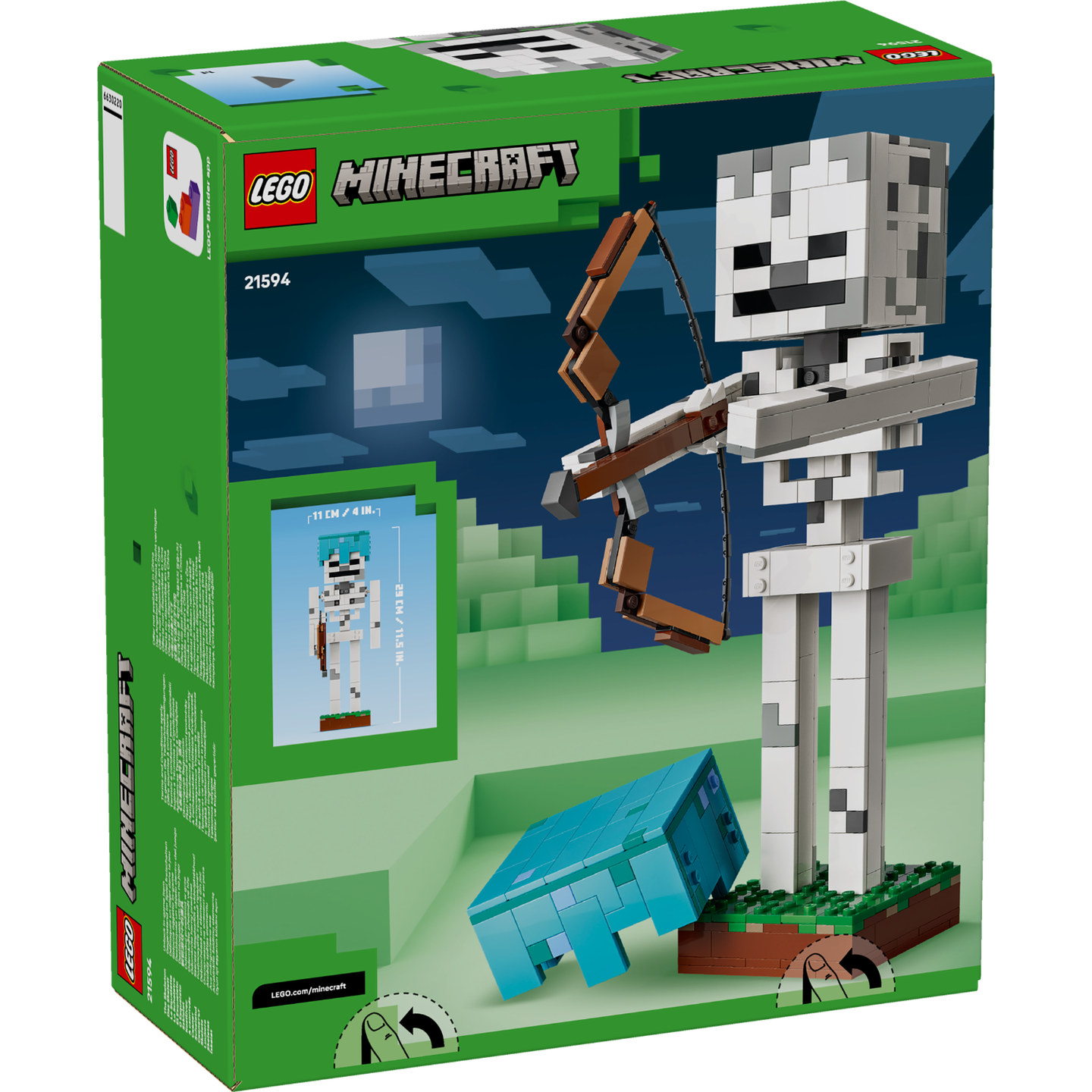 LEGO 21594 MINECRAFT THE SKELETON