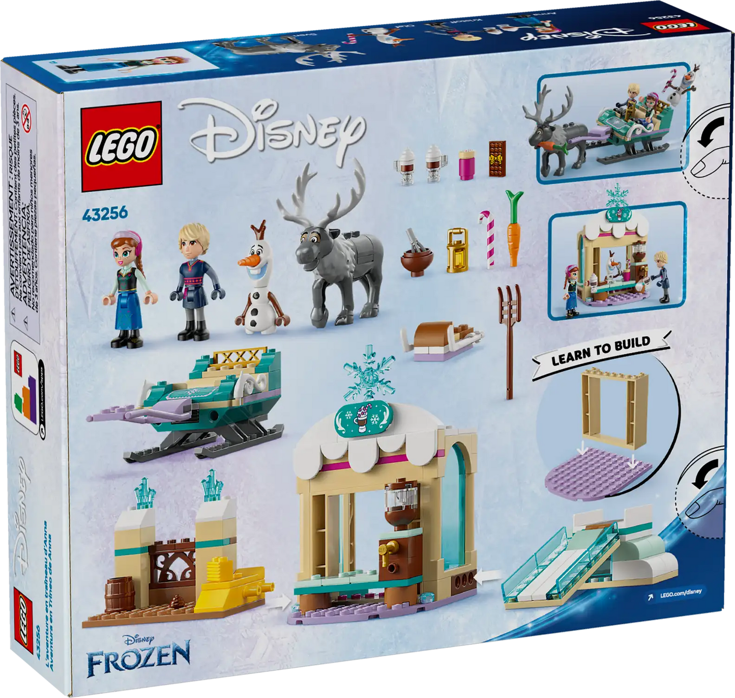 LEGO 43256 DISNEY ANNAS SLEIGH ADVENTURE