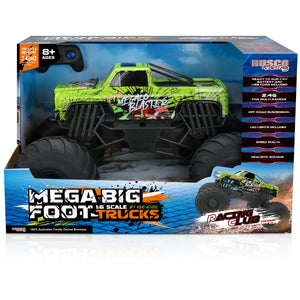 R/C RUSCO MEGA BIG FOOT OFF ROAD UTE