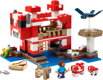 LEGO 21270 MINECRAFT THE MOOSHROOM HOUSE